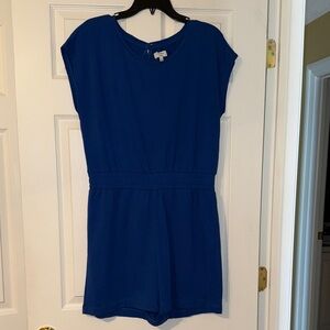 Cabana Vibrant Blue Romper